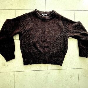 Madewell Brown Crew Neck Sweater